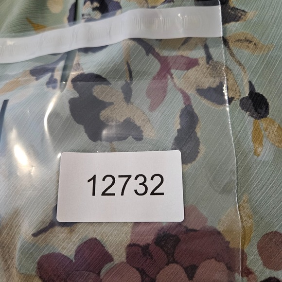 $115 NWT Lauren Ralph‎ Lauren Sleeveless Tank Top Women 16 Ruffle Floral Green - Picture 12 of 12